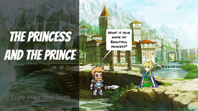 The prince and the princess