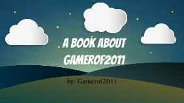 A Book About Gamerof2011