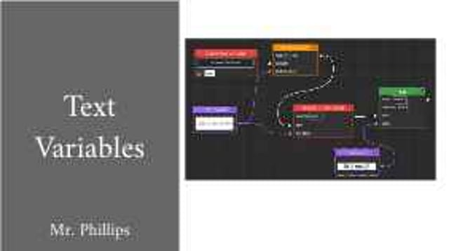 Text Variables Assignment Remix