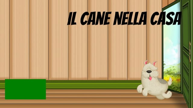 Il cane nella casa