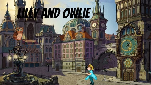 Lilly and Owlie.
