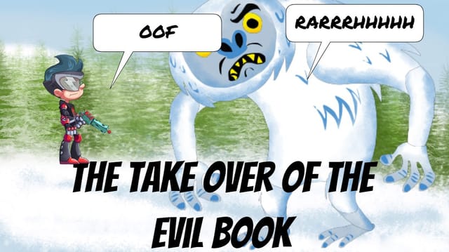the take over of the evil.      book