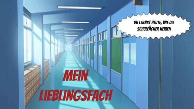Schulfächer