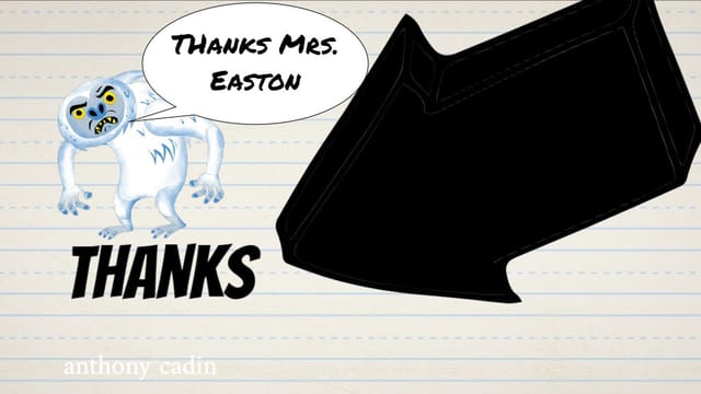Anthony Cadin Thanks