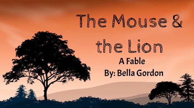 The Mouse and the Lion