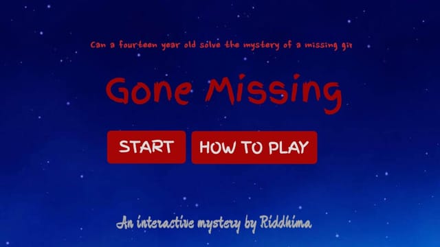 Gone Missing