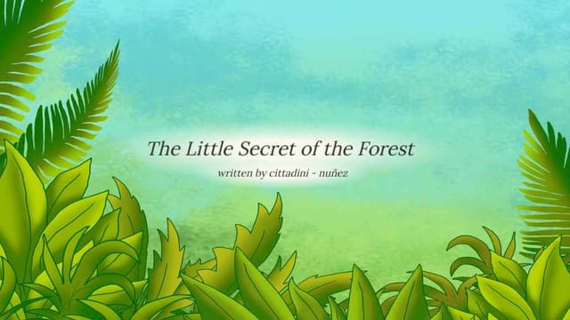 the little secret of the forest