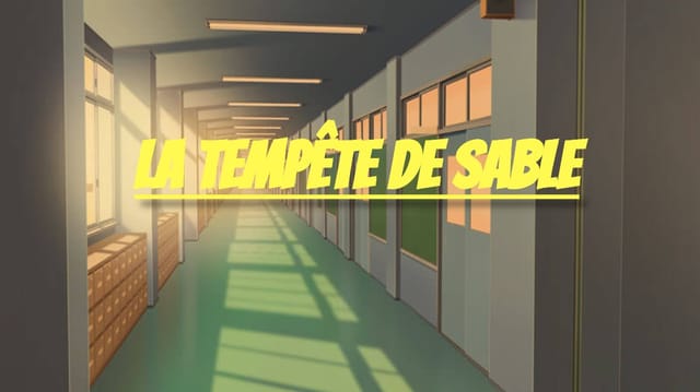 La tempête de sable