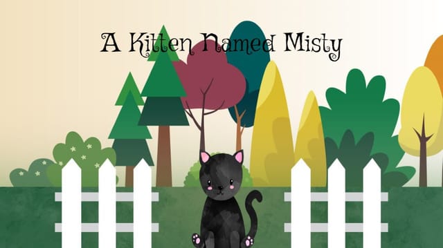 A Kitten Named Misty