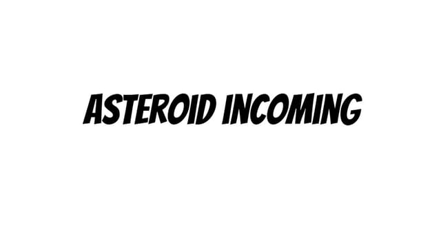 cod's asteroid Project