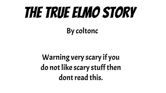 The true Elmo story