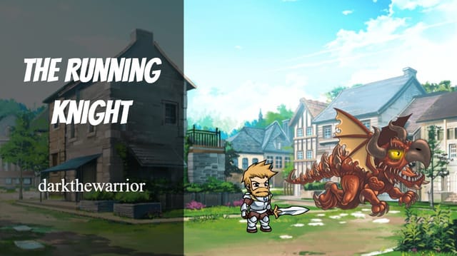 The Running Knight