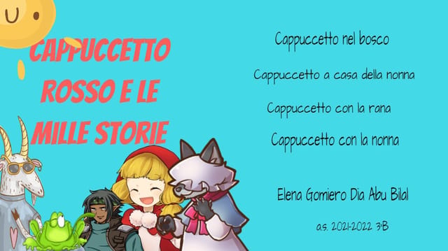 La storia di cappuccetto rosso e le mille storie