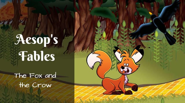 Aesop's Fables - The Fox and the Crow Remix by JJ age 5