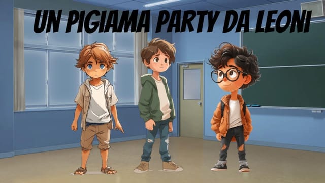 Un pigiama party da leoni