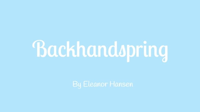 Eleanorh4's Project