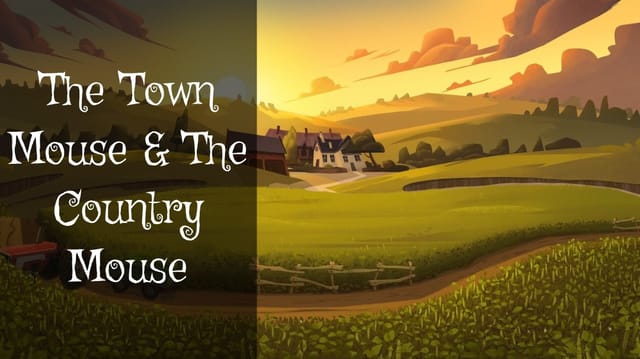 The Town Mouse & The Country Mouse