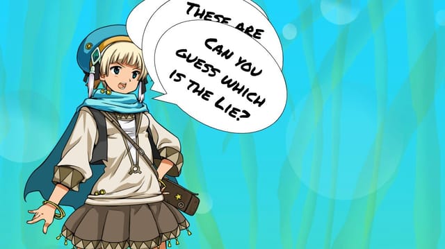 Erica's Two Truth and a Lie
