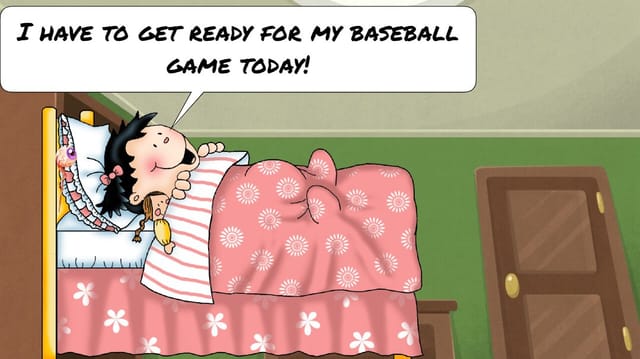 I cannot find my Baseball ball