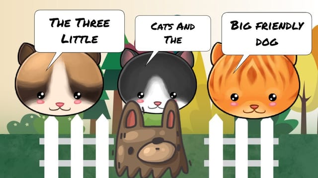 The three little cats