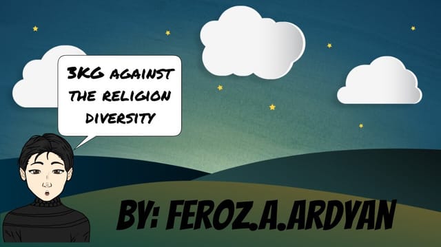 3KG against Diversity of religion