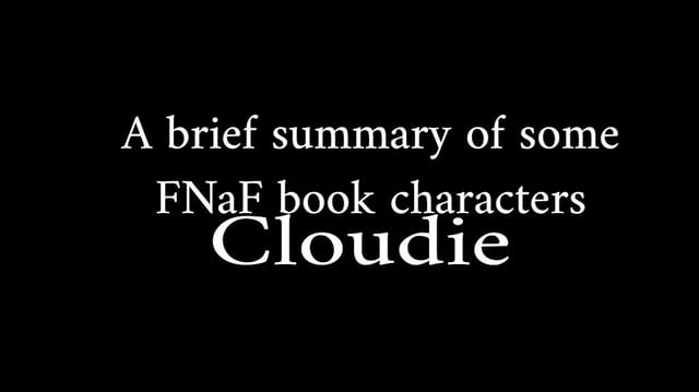 A brief summary of some FNaF book characters