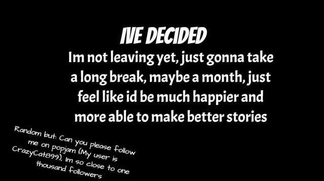 Yeah thats right, I came back