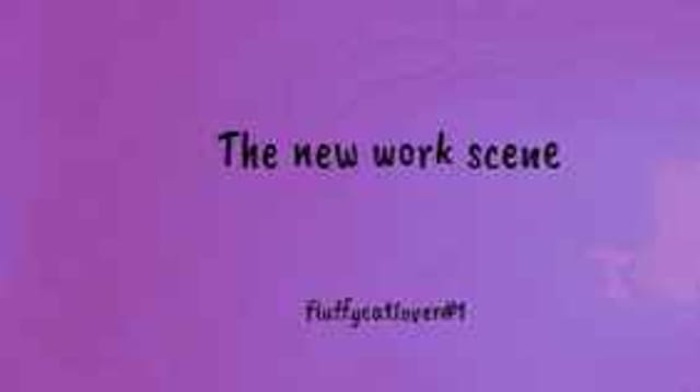 The new work scene
