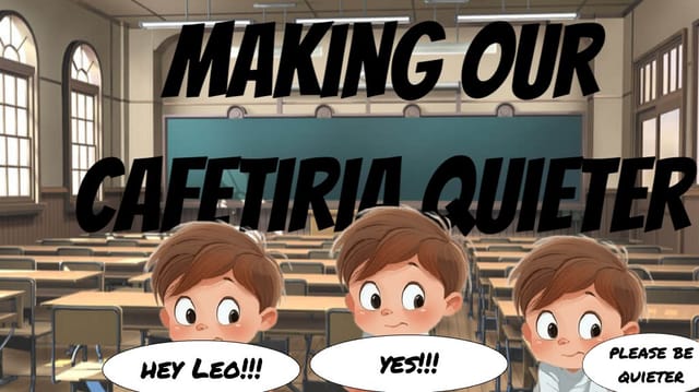 Making the cafeteria quieter