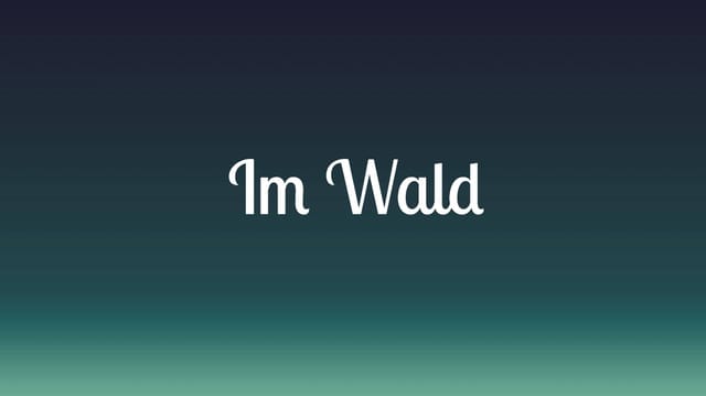 Im Wald