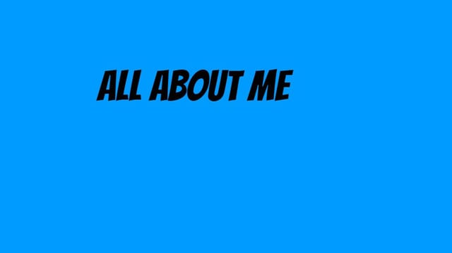All About Me