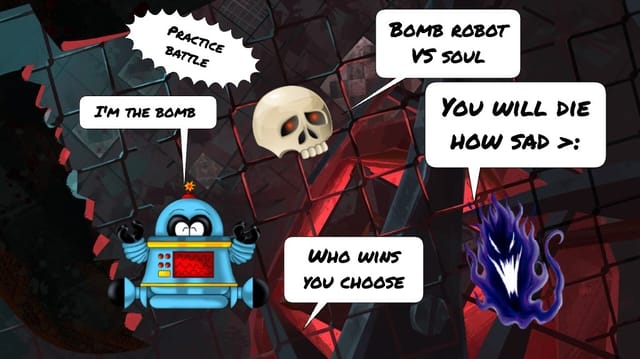 Robots versus monsters