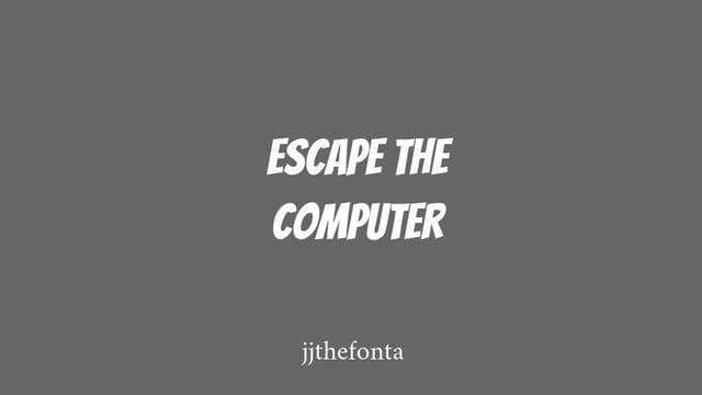 Jjthefonta's Story