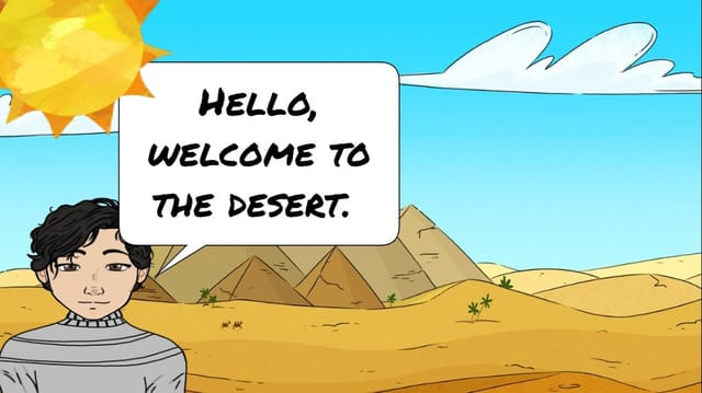 Joes's desert story 
