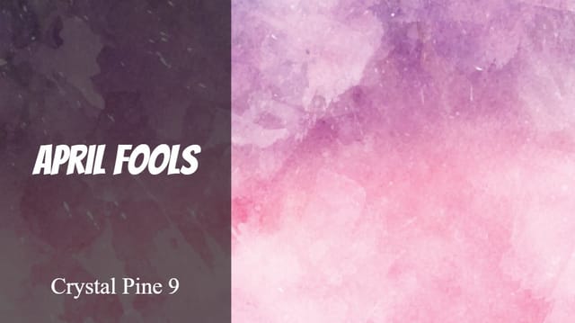 Crystal Pine 9's Story