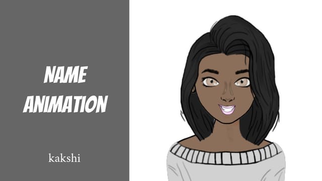My Name Animation