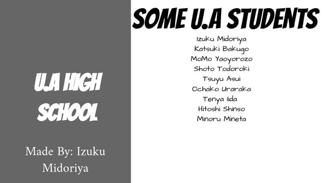 Deku's Story