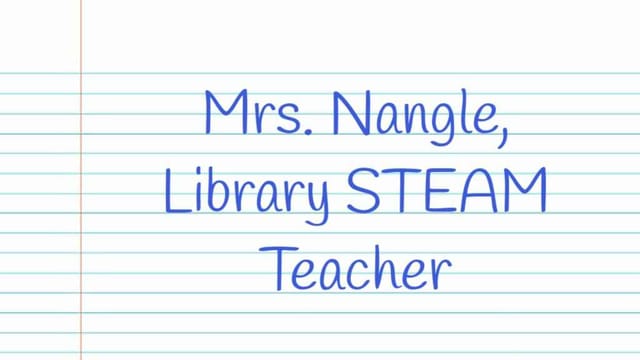 Meet Mrs. Nangle