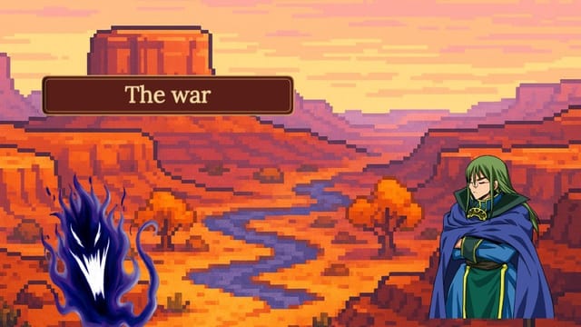 The war 