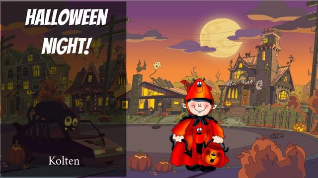 Create a Halloween or adventure story Remix