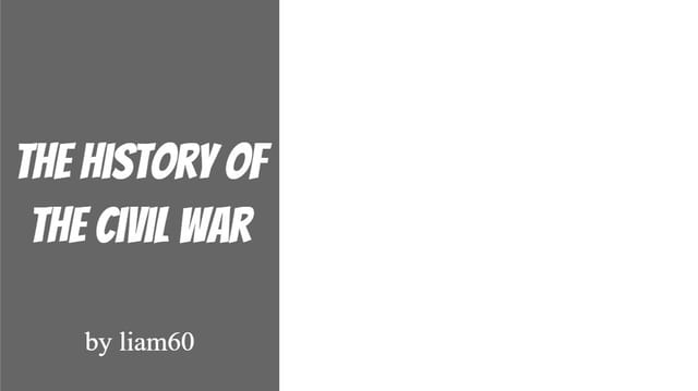 civil war