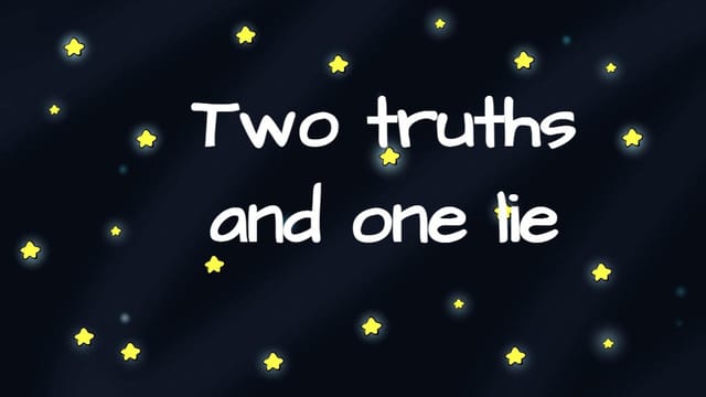 Two truths and one lie Remix