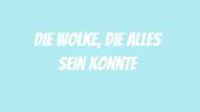 Die Wolke, die alles sein konnte!