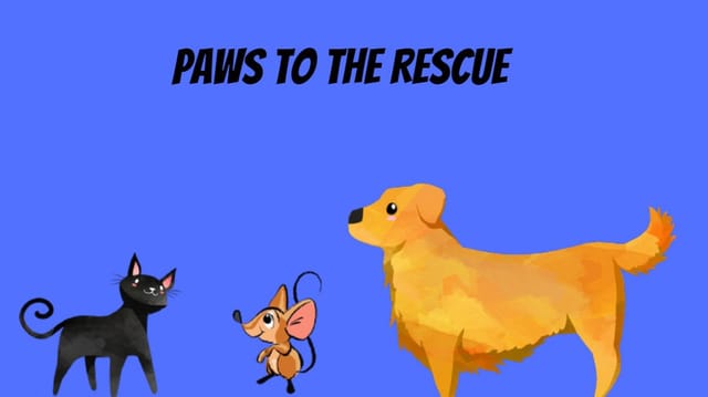 Paws To The Rescue