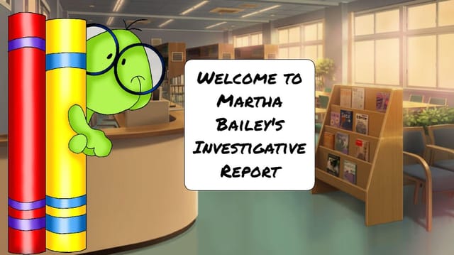 Martha's Project for 702: Investigative Report