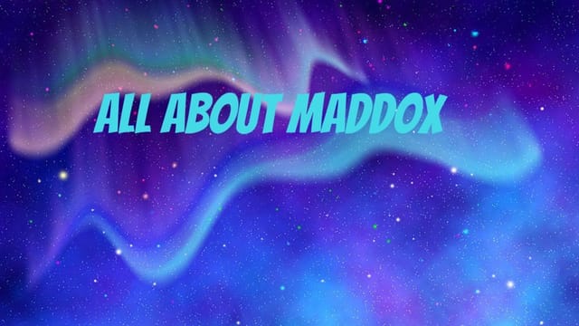 Maddox2's Project