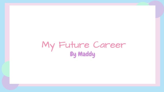 Madysons's Project