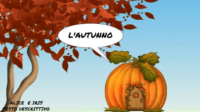 l'autunno IRIS ALICE