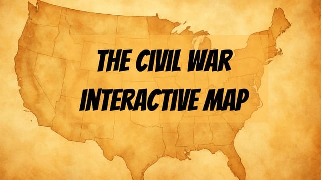 The Interactive Civil War Map