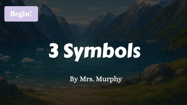 3 Symbols About Me
